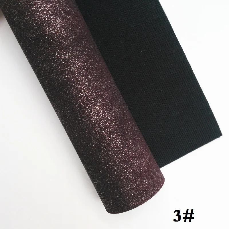 3 Glitterwishcome 21X29 см A4 размер винил для бантов нубук кожа с блестками Fabirc искусственная кожа листы для бантов, GM301A - Цвет: 3