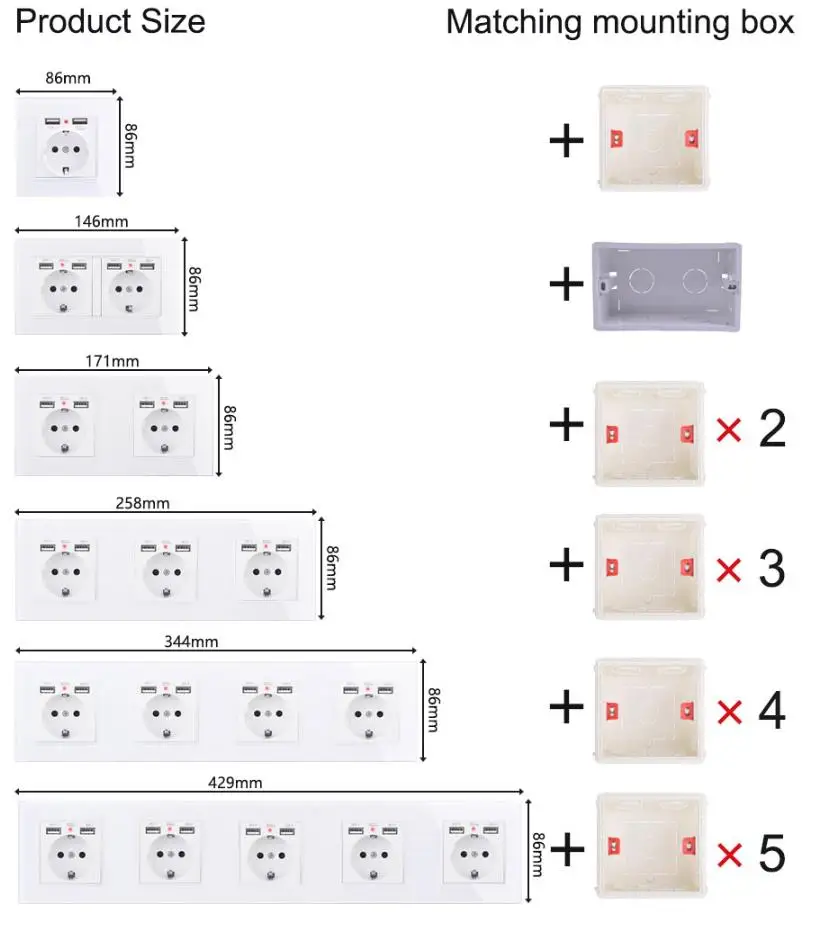 COSWALL Black Pulse Curtain Doorbell Dimmer 20A Water Heater Footlight Blind Cover Fuse Wall Light Switch Backlight DIY Module |