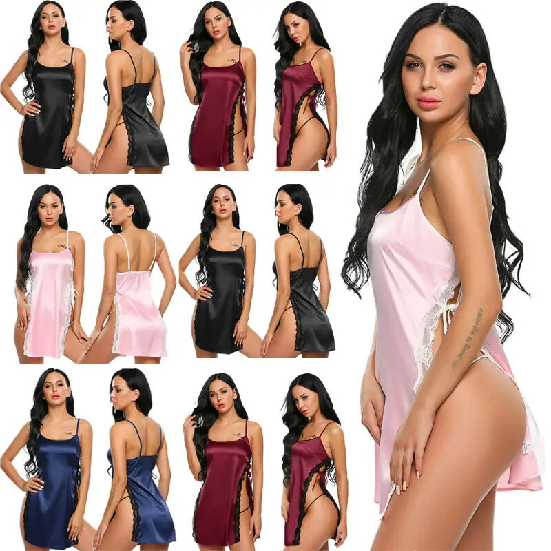 Женское сексуальное нижнее белье Babydolls Эротическая ночная рубашка женское