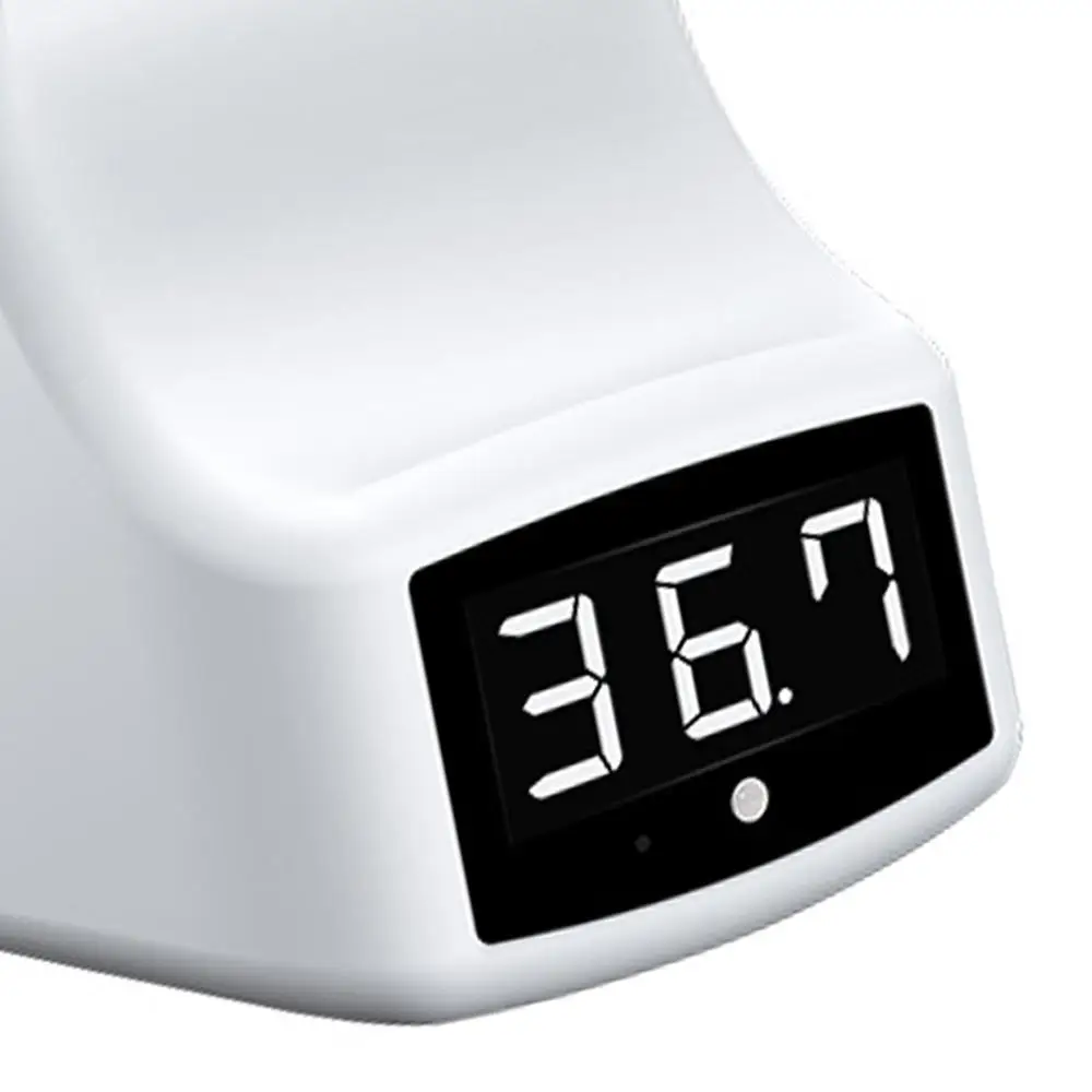 

2 in 1 Infrared Thermometer K9 Automatic Soap Dispenser Palm Temperature Measurement and Disinfection Integrated Machine 1000ml