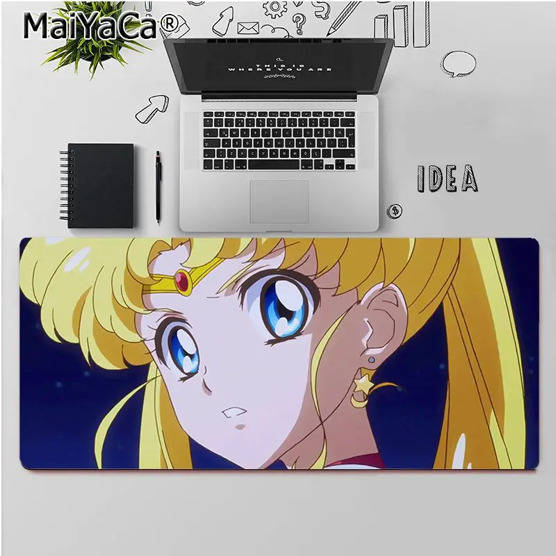 

Maiya Top Quality Anime Sailor Moon Laptop Gaming Mice Mousepad Free Shipping Large Mouse Pad Keyboards Mat