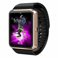gt08 smart watches man women bluteeth smart bracelet support sim tf card with clock camera sports smart watch