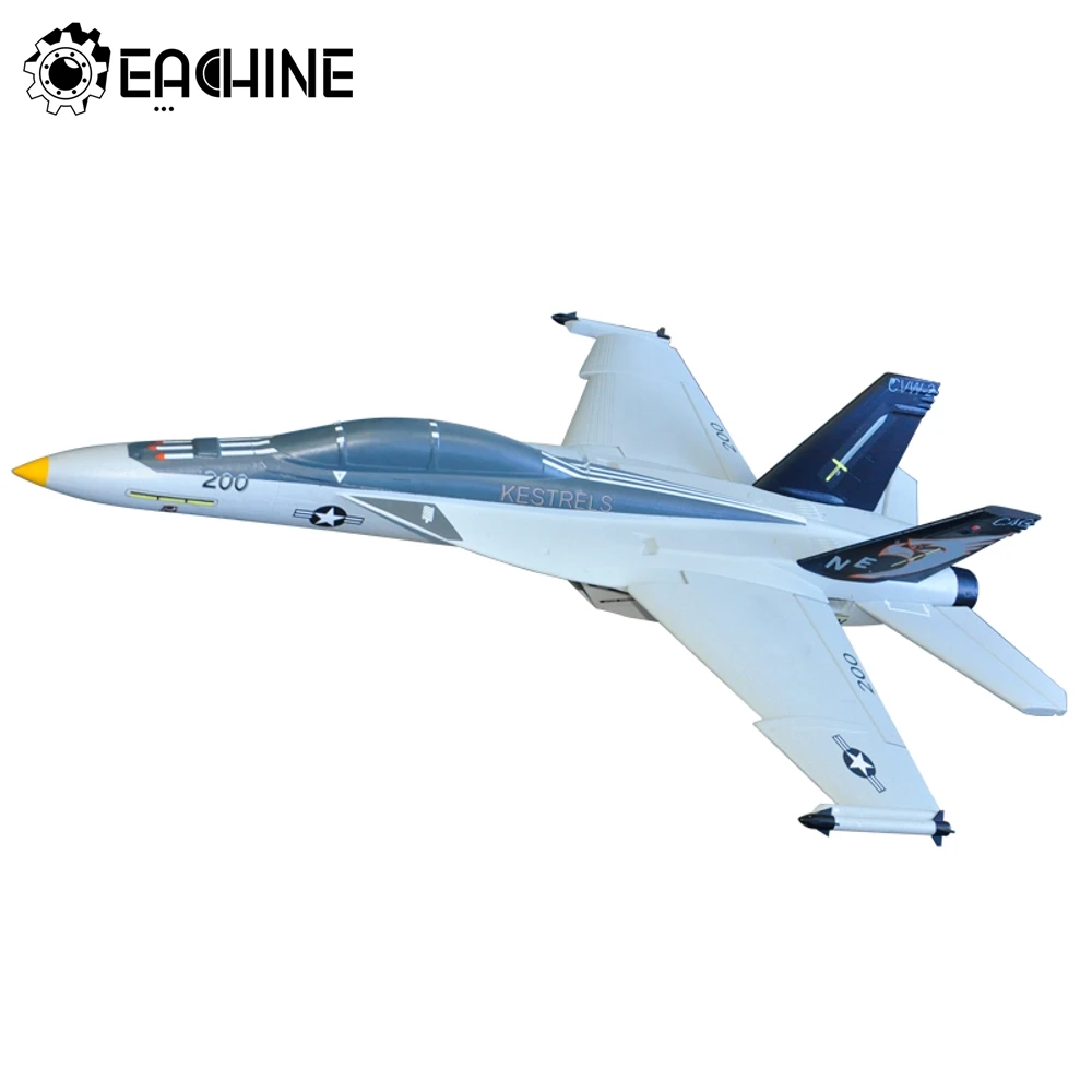 

Eachine F-18 588 мм Wingspan 50 мм EDF Jet EPO RC Aircraft KIT/PNP
