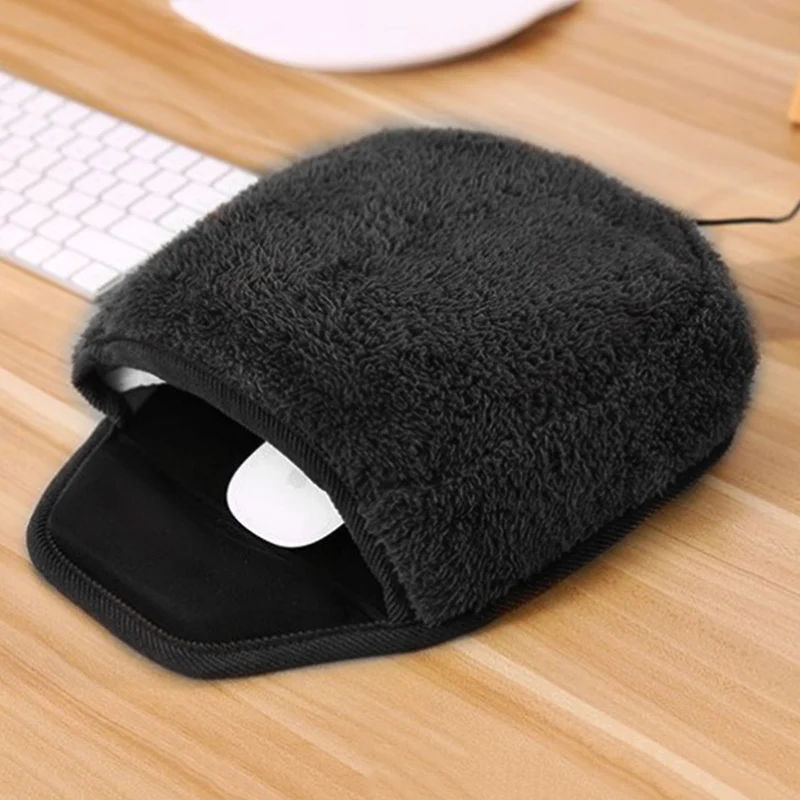 

USB Hand Warmer Mouse Pad Comfortable Heated Mouse Pad with Wristguard Keep Your Hands Warm QJY99