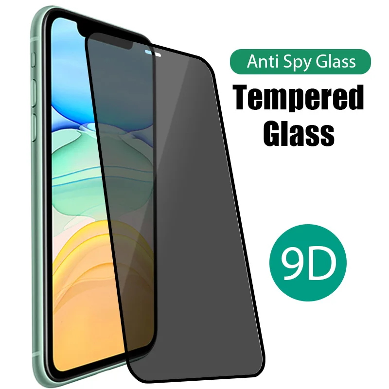 

Privacy Full Coverage Protective Film for iPhone 13 Pro XS Max XR 6 6S 7 8 Plus Tempered Glass for iPhone 12 Pro Max Mini SE2020