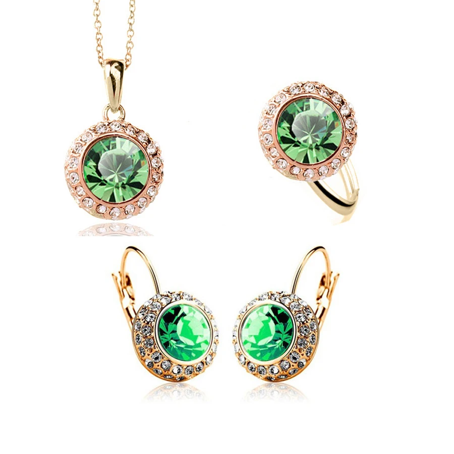 

fine sunflower jewelry rhinestone bridal jewelry sets wholesale