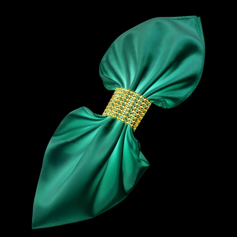 10 шт чистое сверло кольцо для салфетки пряжки свадебное мероприятие украшения