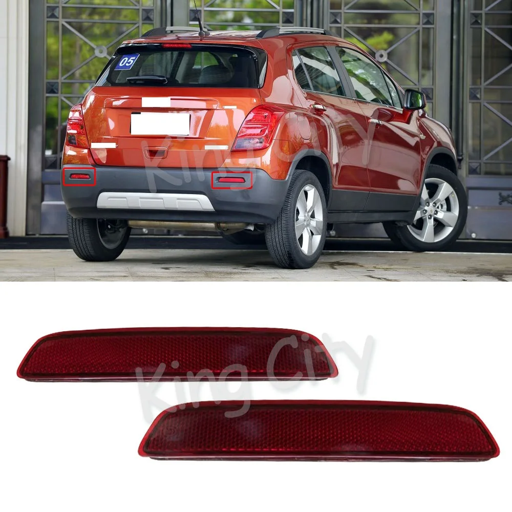 CAPQX, 1 шт., для Chevrolet Trax,,, задний бампер, тормозной светильник, отражатель, противотуманный светильник, парковочный фонарь, стоп Предупреждение ющий светильник