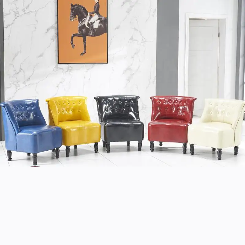 Маленький диван для магазина одежды Европейский ретро одинарный двойной