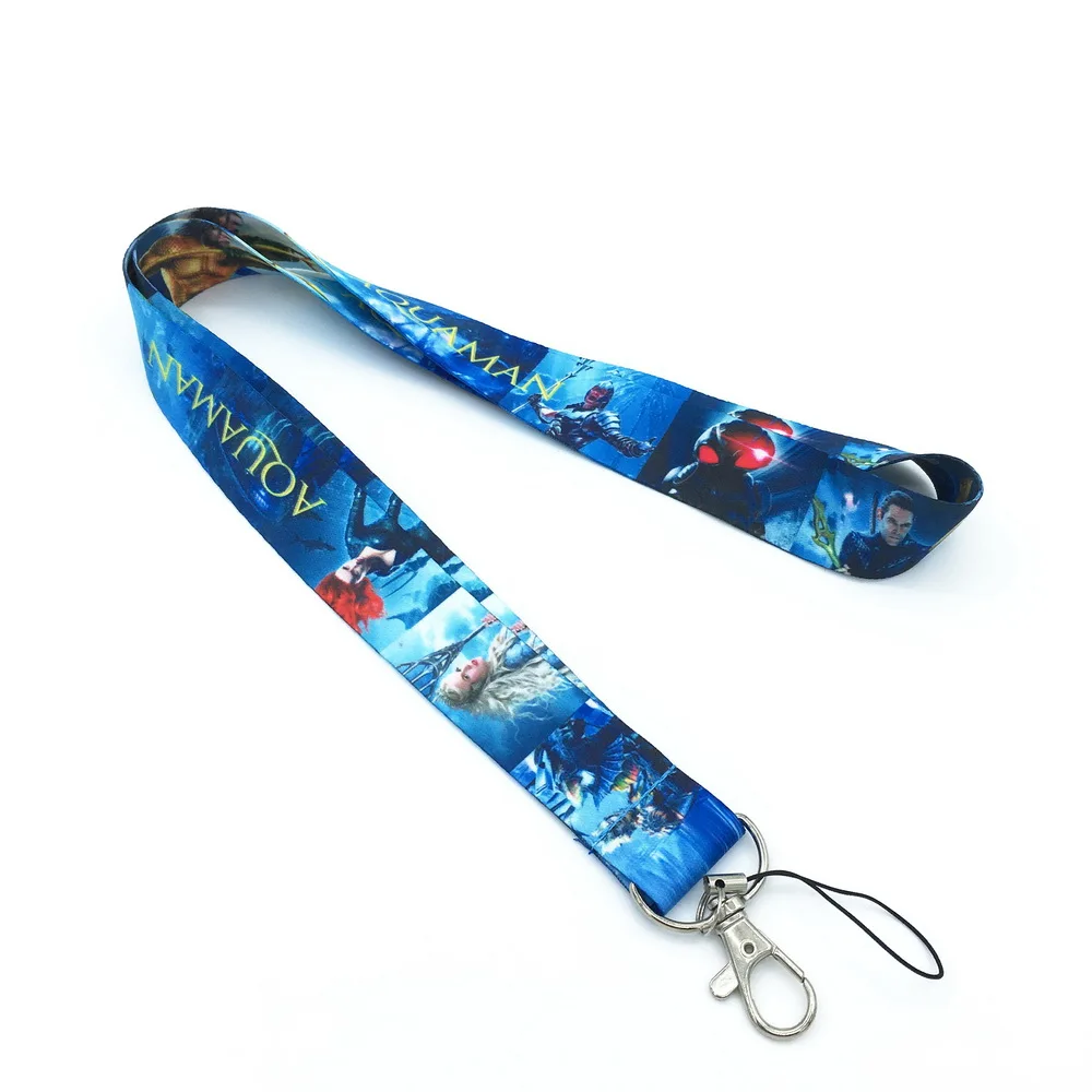 10 шт/20 шт/30 шт/50 шт DC Comic Hero Lanyard телефон ID брелки кошелек цепь подарок коллекция