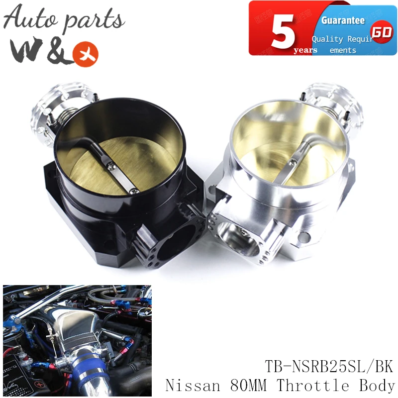 

Throttle Body For Nissan Skyline Gloria RB25 RB26 R32 R33 R34 80MM Intake Manifold Throttle Valva TB-NSRB25