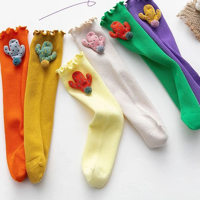 

MILANCEL 2021 Весна Детские чулки носки для младенцев кактус Детские аксессуары