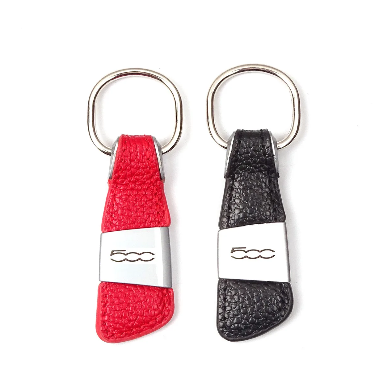 Автомобильная эмблема значок из натуральной кожи брелок для Fiat 500 Alfa Romeo 156 Giulietta