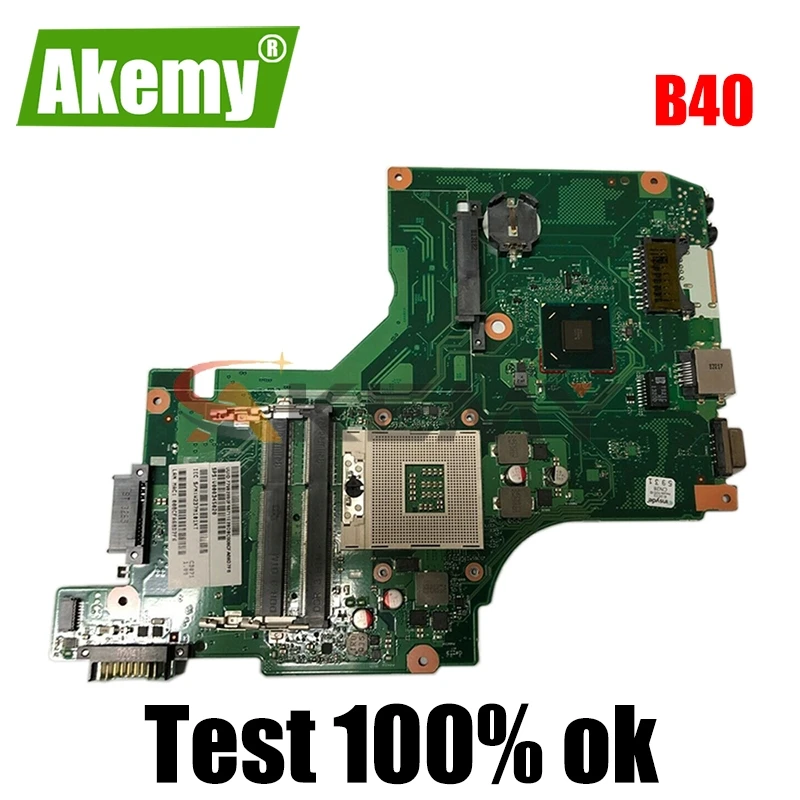 

Материнская плата AKEMY для TOSHIBA Satellite B40 6050A2578201 SLJ8C, полностью протестированная, 100% работает