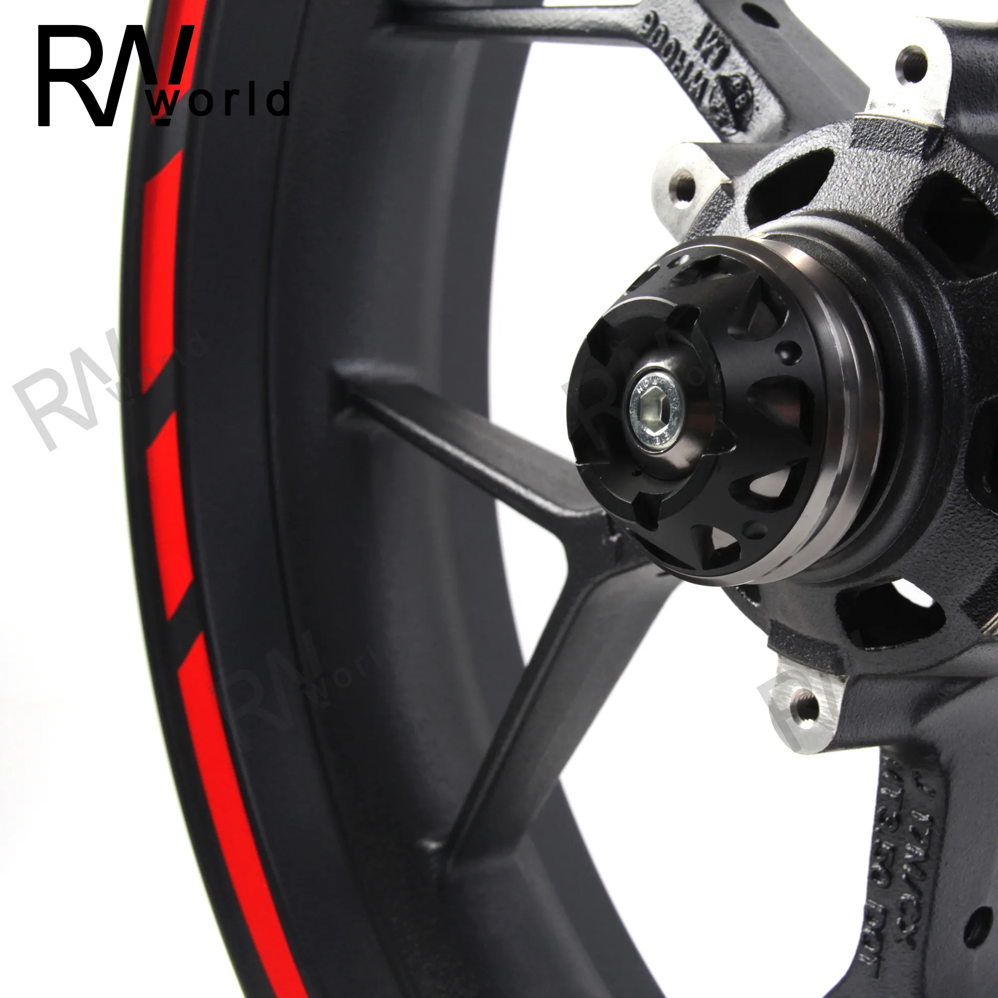 

For HONDA CB600RR CB 600 1000 RR CB600-RR CB-600RR CB1000RR 17" Motorcycle Wheel Rim Sticker Decal Waterproof Reflective Decor