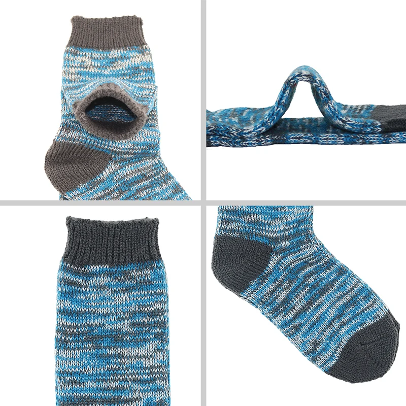 Мериносовые женские шерстяные носки фирменные уличные осенне зимние толстые