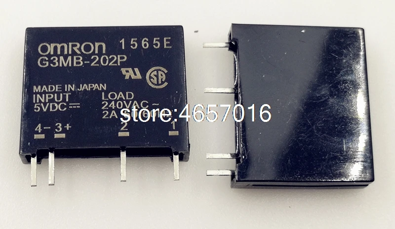 1 шт. 5 в 12 В 24 твердотельный релейный модуль G3MB-202P монтажа на печатную плату SIP SSR AC