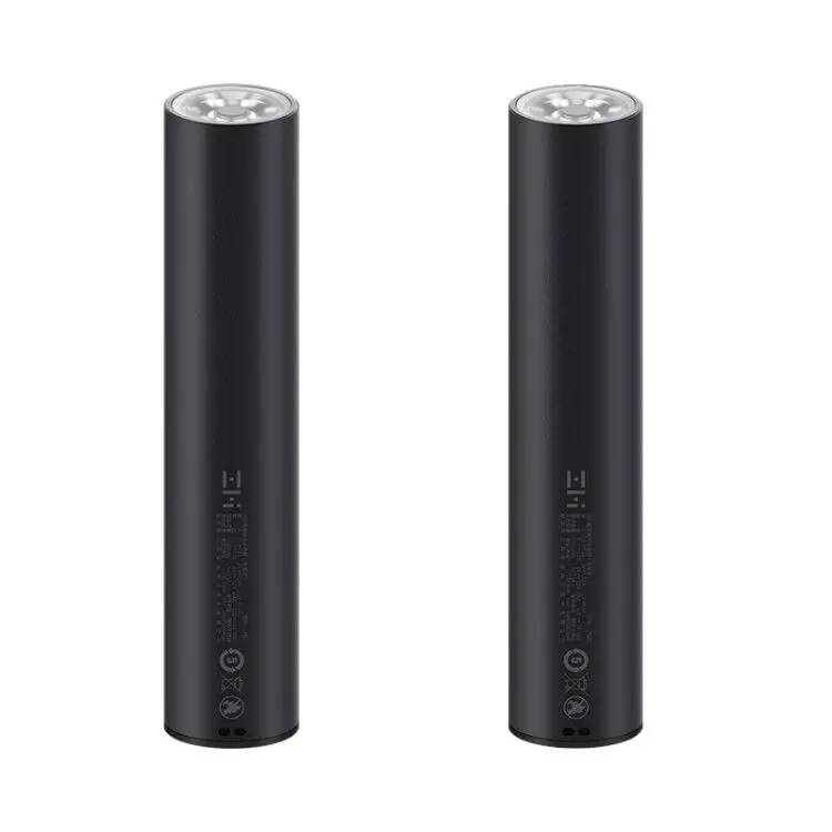 2 PCS ZMI LPB02 портативный мощный флэш-светильник 5000 мАч Внешний аккумулятор IPX6 Водонепроницаемый аварийный SOS наружный МОЩНЫЙ СВЕТИЛЬНИК - Цвет: 2 PCS
