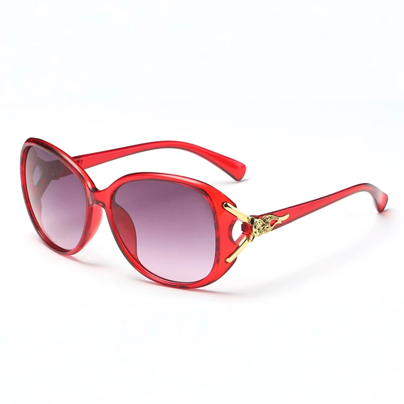 2019 Роскошный дизайн марки Солнцезащитные очки женские дамы элегантные большие очки для солнца Женщины Призматическая Оправа ретро Де Соль Тени на.