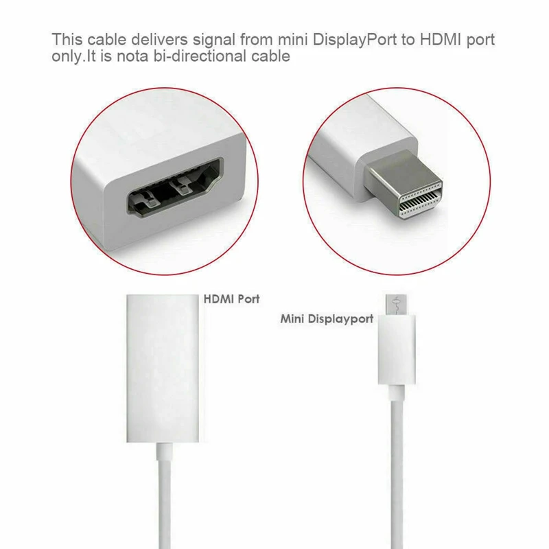 Mini Display Port DP Thunderbolt to HDMI Кабель адаптер для Pro Air Mac|Кабели USB| |