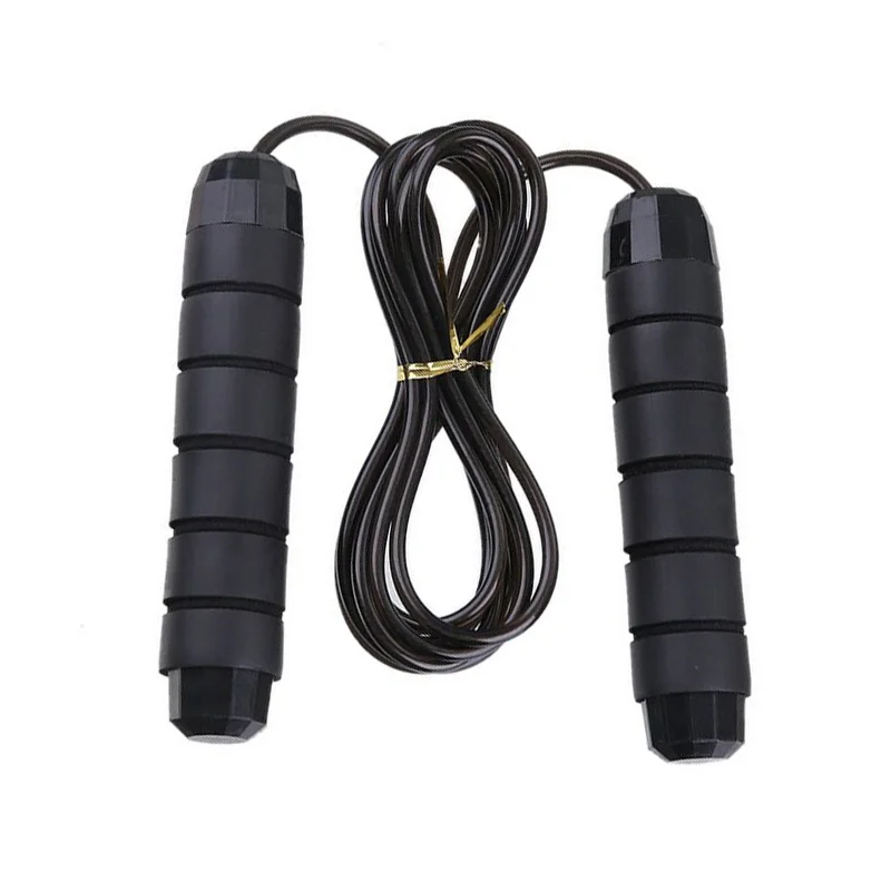 

Rope skipping, bearing type steel wire rope with adjustable weight and length for men and women