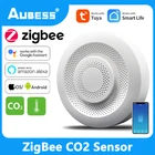 Датчик Aubess ZigBee Smart C02, датчик углекислого газа, анализатор воздуха, управление через приложение