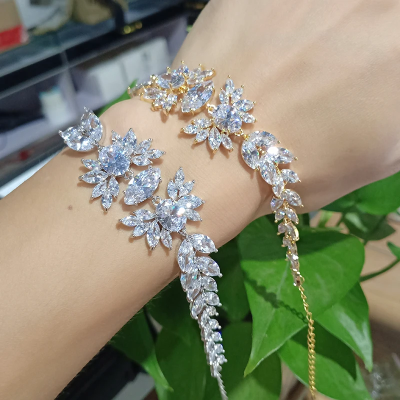 WEIMANJINGDIAN брендовый новый роскошный ледяной кубический цирконий Кристалл CZ