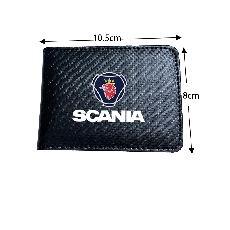 Защитный чехол для водительского удостоверения и ID-карты, кошелек, держатель для банковских карт для автомобилей Scania серии K250, K280, K310, K320, K490, серии G, P, S и серии X.