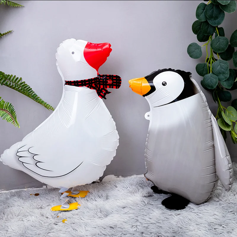 Для Прогулок Животные Фольга воздушные шарики детские игрушки ходячие питомцы