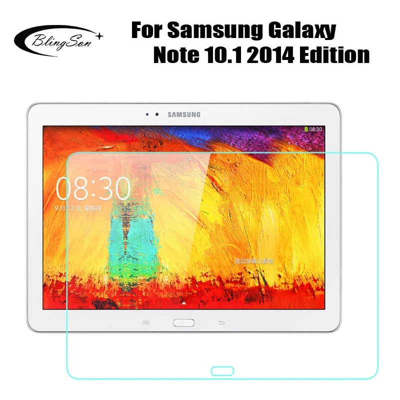 

Tempered Glass For Samsung Galaxy Note 10.1 2014 SM-P601 P601 P600 P605 Tablet Screen Protector Film 9H 2.5D Glass