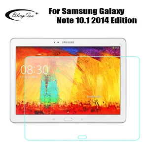 С уровнем твердости 9 H закаленное Стекло для samsung Galaxy Note 10,1 2014 издание P600 P601 P605 Экран протектор взрыво непроницаемая оболочка, защитная пленка, 2.5D