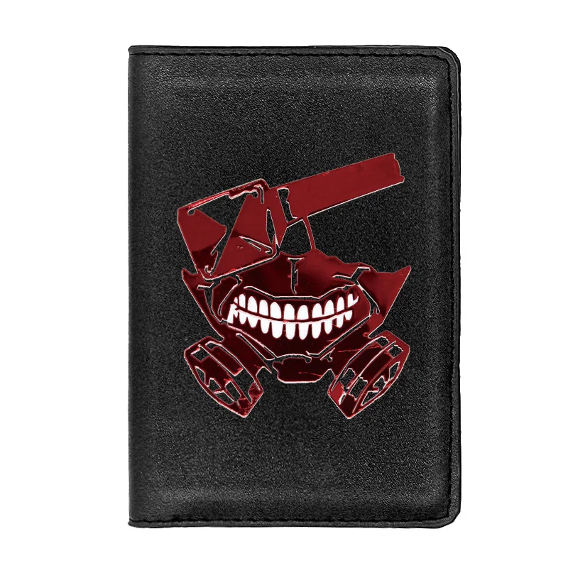 Обложка для паспорта из натуральной кожи с отделением карт |