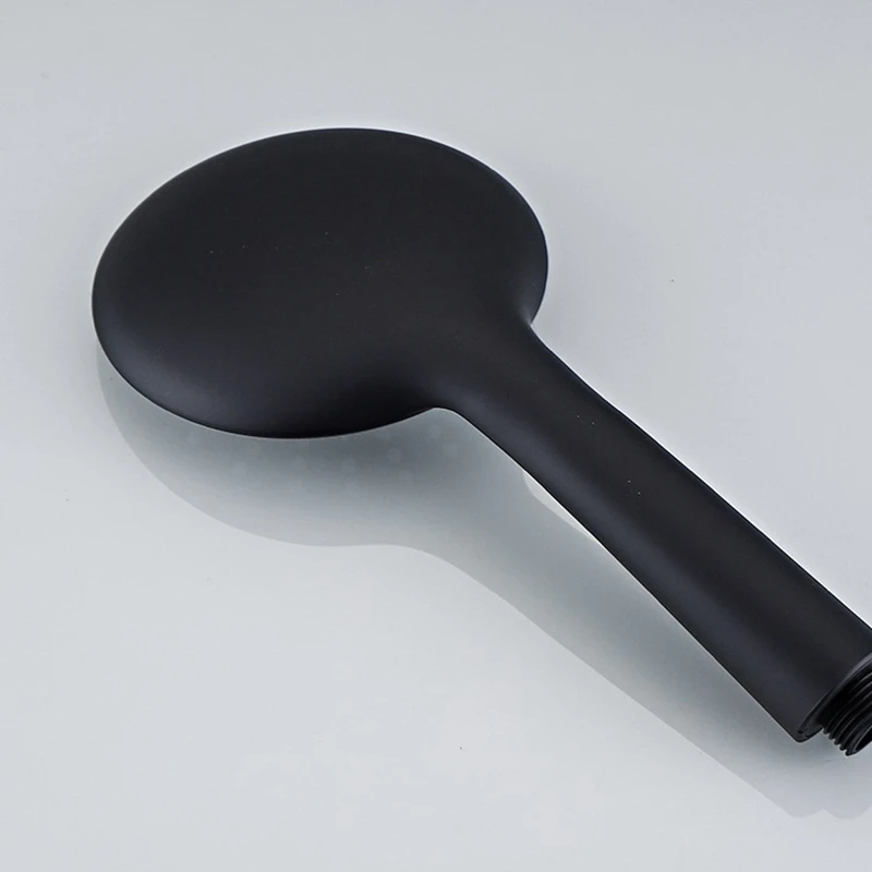 

Water Saving Shower Head High Pressure Bathroom Three-Speed Switch Bath Sprayer Hand Shower Nozzle Black