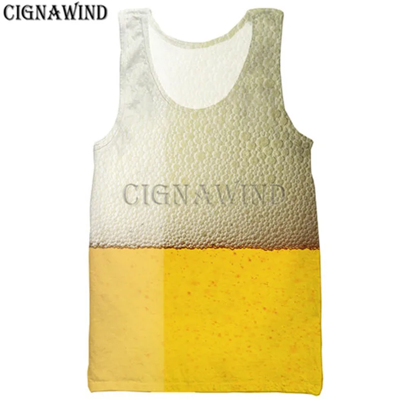 Модная жилетка забавная для мужчин и женщин жилеты с 3D принтом в виде бутылки