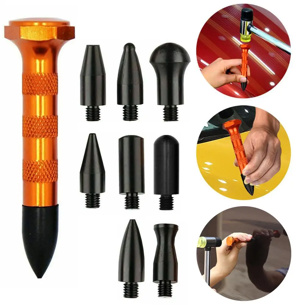 

Car Body Dent Repair Tool Paintless Dent Repair Knock Down Pen Tools Tap Removal Hand Tool for Dent Remove Hail Fix