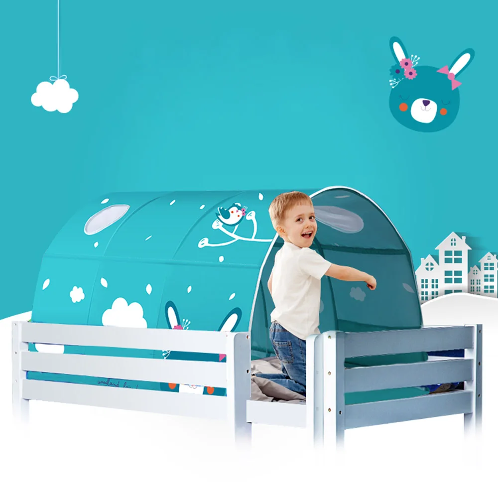 Детская игровая палатка вигвам большая портативная холщовая для детской комнаты