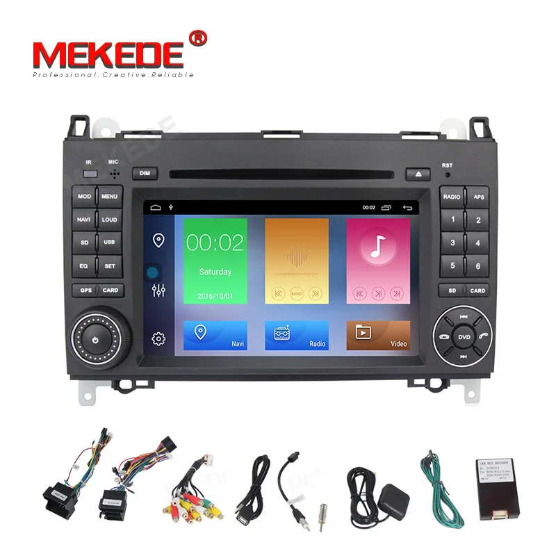 MEKEDE четырехъядерный Android 10 0 автомобильный Радио стерео плеер для Benz Viano Vito B200 Sprinter