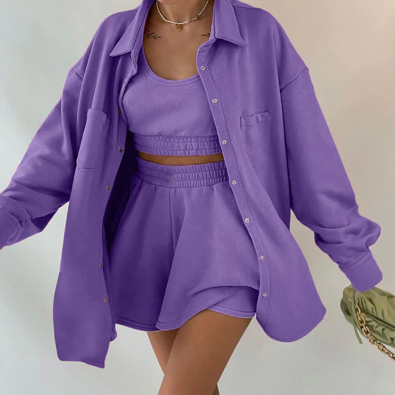 

LVINMW Coats Single Breasted Pure Color Casual Loose Jackets For Women 2021 With Pockets Long Sleeve Outerwear Mode Streetwear