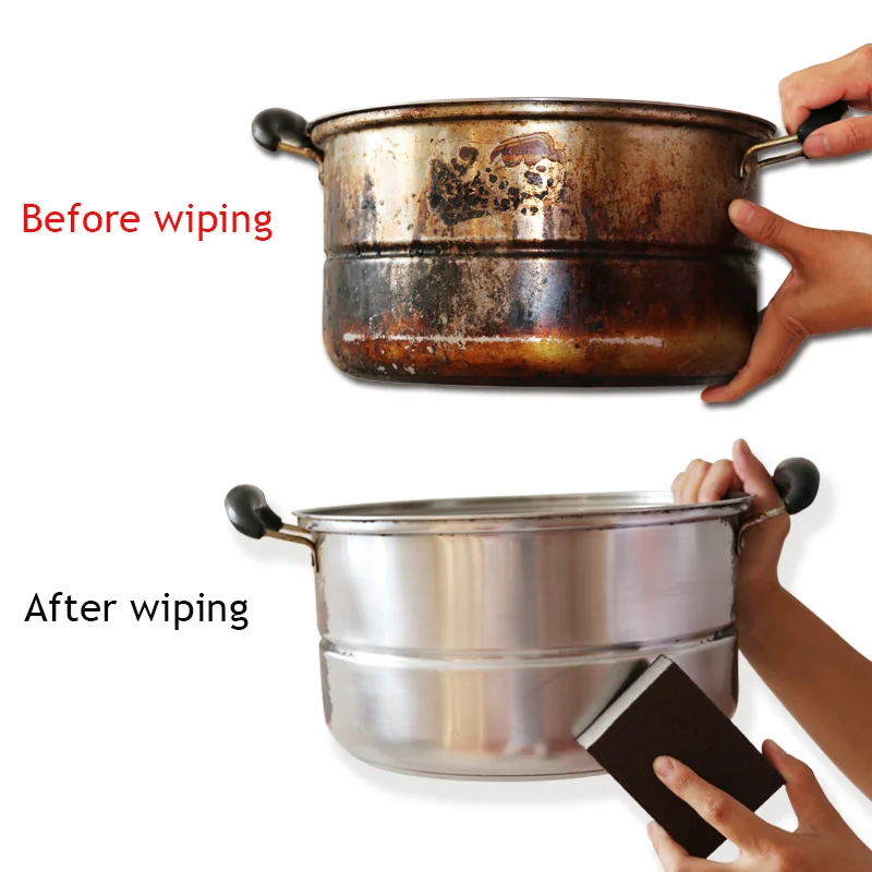 Карборундовая губка Ластик для удаления ржавчины хлопковая Швабра Кухня гаджеты