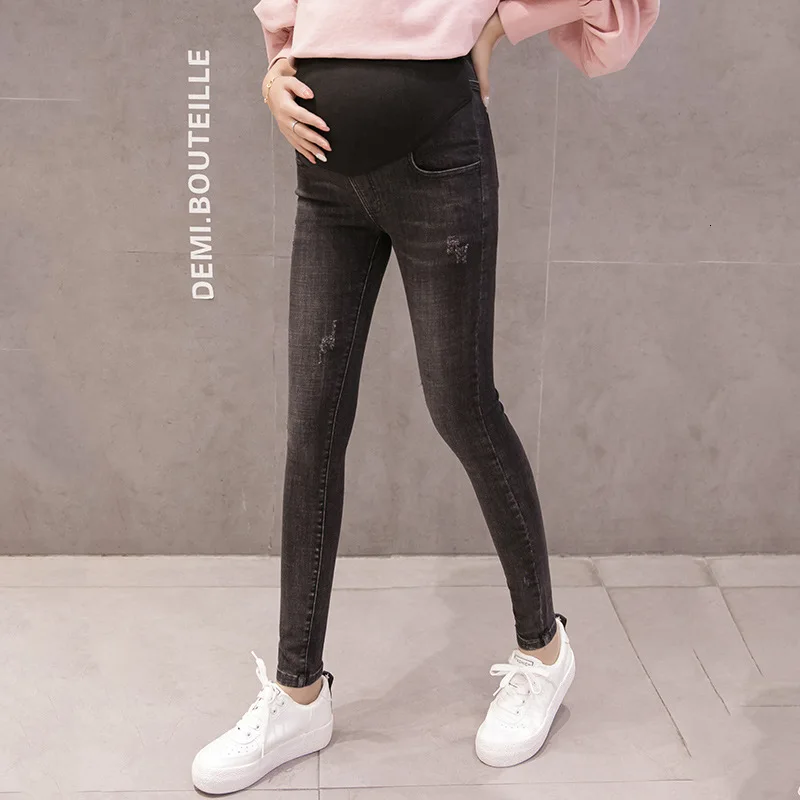 Беременности и родам стрейч джинсы для беременных Одежда женские штаны