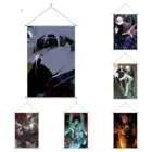 Юютсу Kaisen Fushiguro Megumi Gojo Satoru сплав прокрутка мультфильм комикс свиток подвесной Декор стены