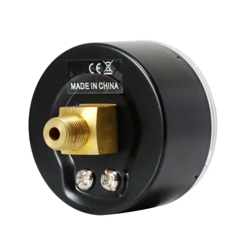 Манометр 52 мм Циферблат 1/4 &quotBSPT горизонтальный 0/15 30 60 100 160300 PSI &amp Bar|Манометры| |