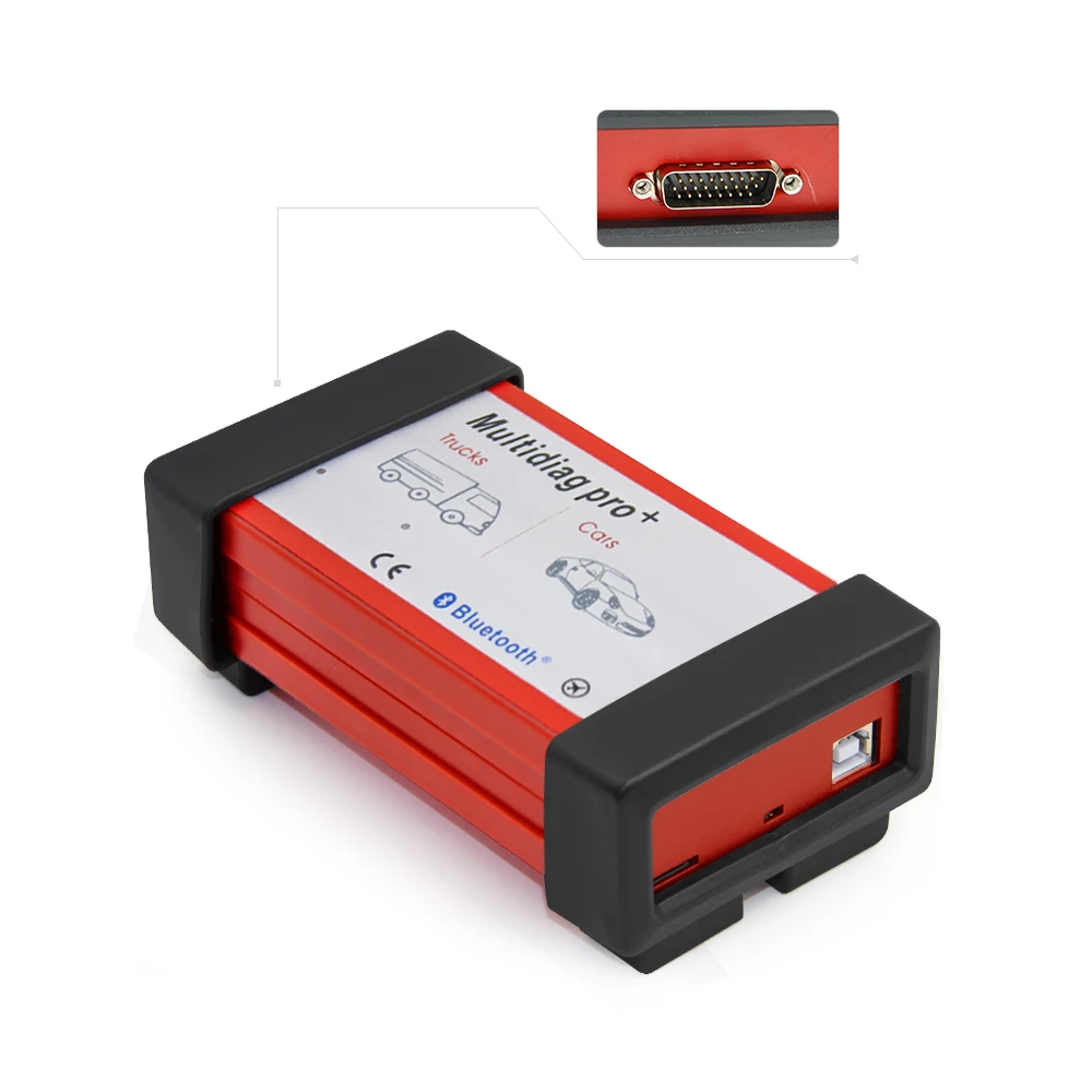 Диагностический сканер Multidiag pro + автомобильный диагностический кабель с USB 2016.R1