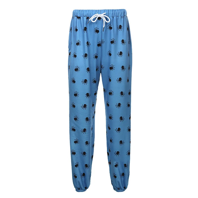 

Animal Print Fitness Joggers Harajuku Casual Sweatpants Women High Waist Streetwear Pants Fashion Capris Long Pants