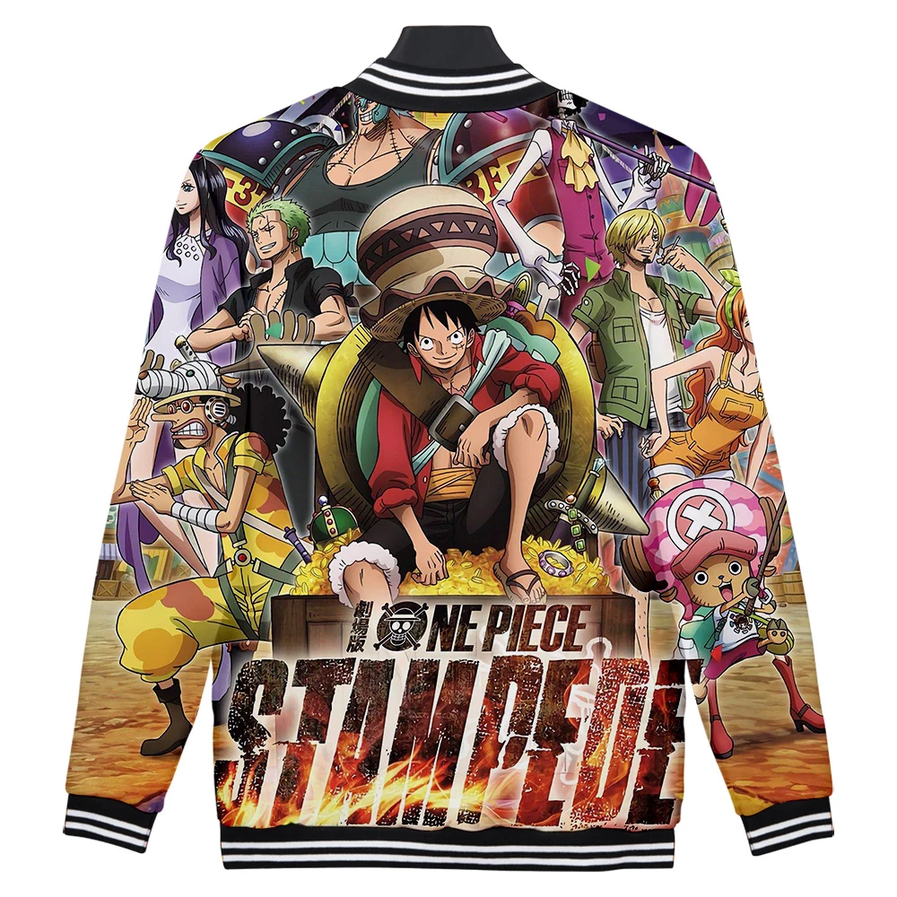 Мужские толстовки с капюшоном Аниме ONE PIECE STAMPEDE 3D Осень-зима 2019 Новые Топы