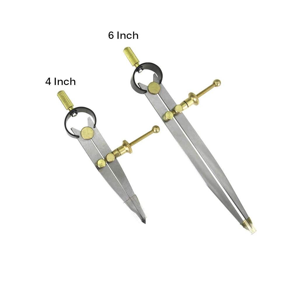 1 шт углеродного Сталь скрап-делитель колеса компас кожа стежка расстояние между