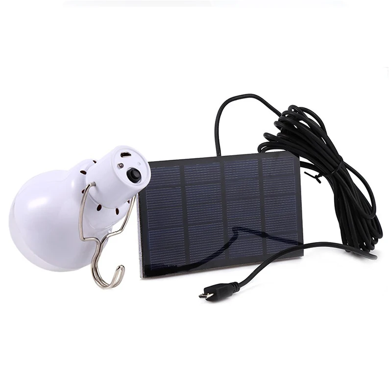 

Solar Lamp Portable Led Light Bulb Solar lamp Energy Led Lighting Solar charger Camp Tent Night Fishing Light wall lamp outdoor