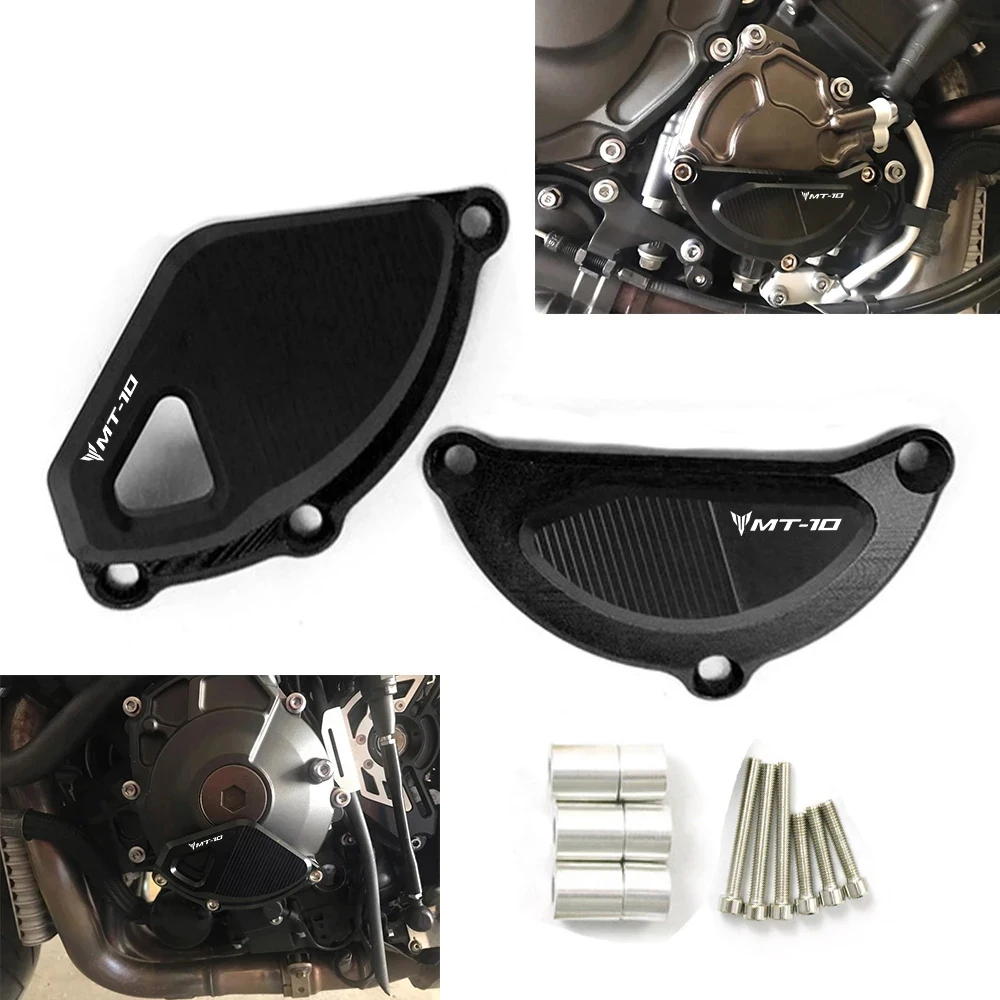 Для Yamaha MT 10 MT10 2015 2016 2017 2018 2019 2021 чехол для двигателя мотоцикла крышка статора
