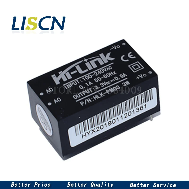 1 шт. HLK-PM01 HLK PM03 HLK-PM12 AC-DC 220 В до 5 3 в 12 Модуль питания AC DC изолированный силовой