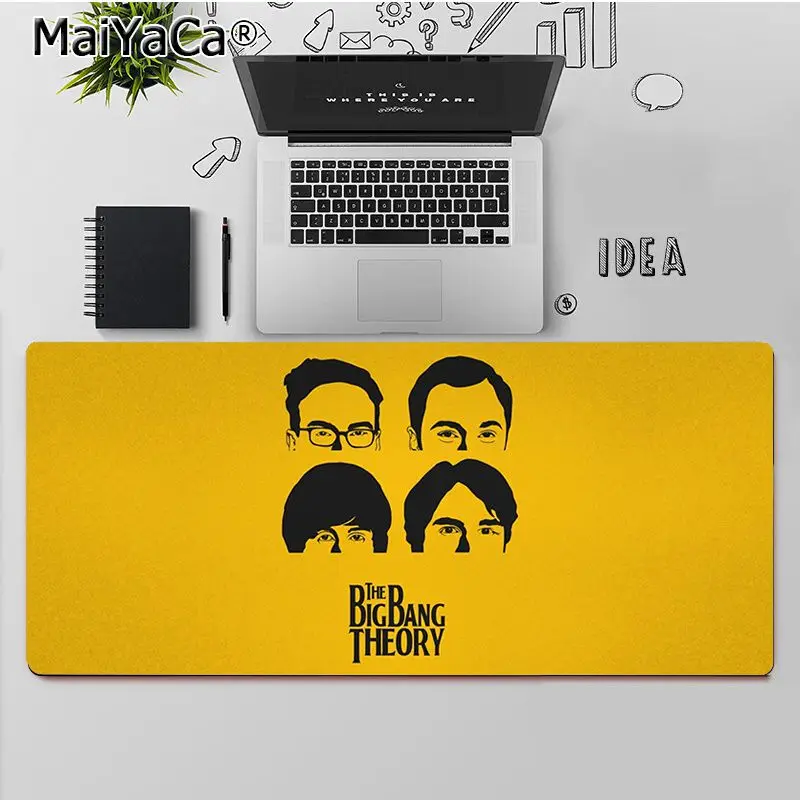 

MaiYaCa High Quality The Big Bang Theorys Comfort Mouse Mat Gaming Mousepad Free Shipping Large Mouse Pad Keyboards Mat